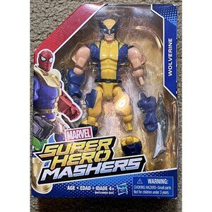 WOLVERINE 6” New 2015 MARVEL SUPER HERO MASHERS ( X-MEN ) ACTION FIGURE  8” Box